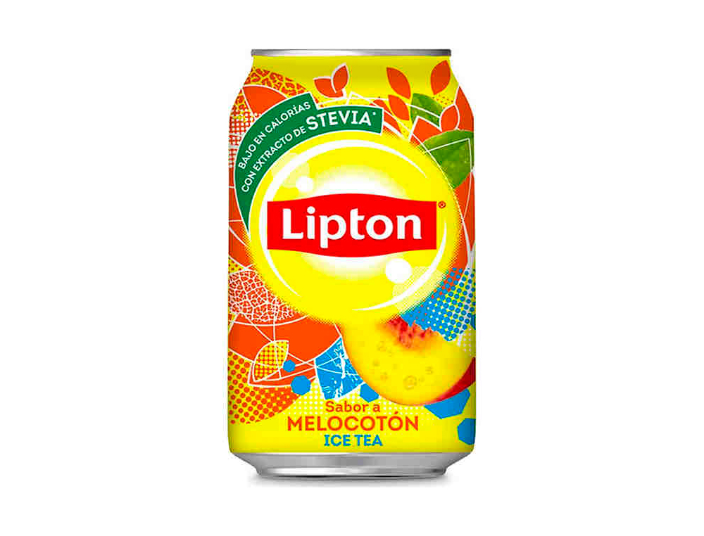 BOISSON LIPTON ICE TEA PÊCHE CANETTE 33CL