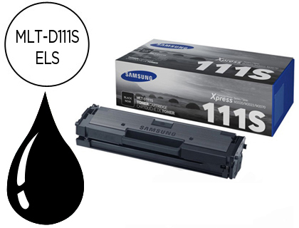 TONER LASER SAMSUNG SU810A MLT-D111S POUR M2020W/M2022W/M2070W COULEUR NOIR 1000P