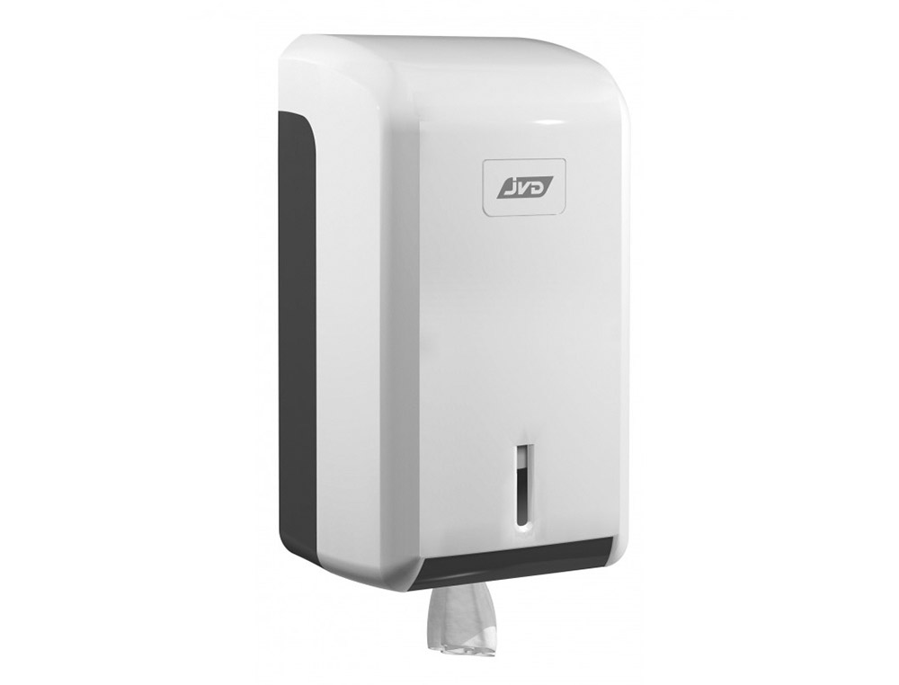 DISTRIBUTEUR ESSUIE-MAINS BOBINE TIRAGE CENTRAL PLASTIQUE ABS PETIT MODLE CL FENTRE CONTRLE 114,5X27,5X13,5CM 60F