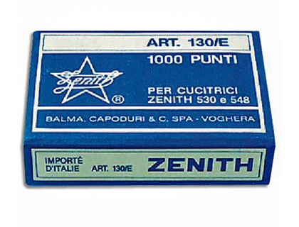 AGRAFE ZNITH 130 E BOTE 1000 UNITS