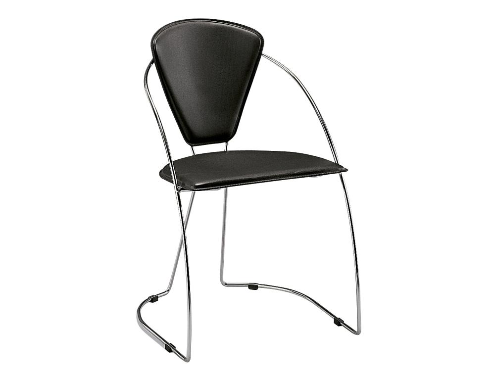 CHAISE FIL SYNDERME NOIR P/2 2 CHAISES FIL NOIRES